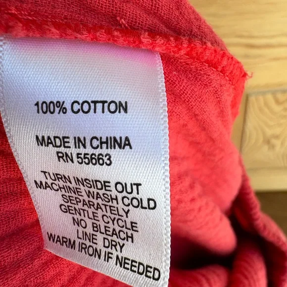 Rachel Zoe Coral-Red Tiered Maxi Skirt | Size Medium - Picture 5 of 7